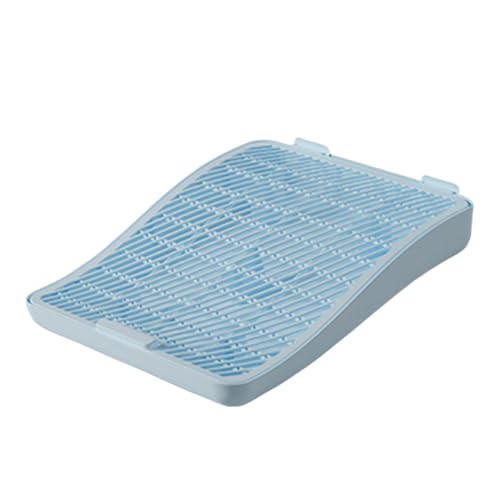 Dickly Katzenstreu Box Matte Doppel Schicht Trapping Matte Wurf Catcher Pad für Kätzchen, Blau Dickly Katzenstreu Box Matte Doppel Schicht Trapping Matte Wurf Catcher Pad für Kätzchen, Blau von Dickly