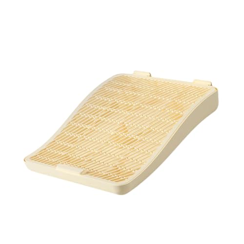 Dickly Katzenstreu Box Matte Doppel Schicht Trapping Matte Wurf Catcher Pad für Kätzchen, Gelb Dickly Katzenstreu Box Matte Doppel Schicht Trapping Matte Wurf Catcher Pad für Kätzchen, Gelb von Dickly