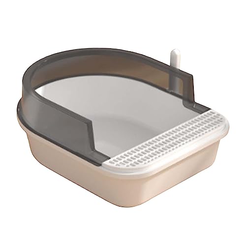 Dickly Katzentoilette, Kätzchen-Töpfchen, Toilette, Katzentoilette, Katzentoilette für kleine Tiere, schwarz XL Dickly Katzentoilette, Kätzchen-Töpfchen, Toilette, Katzentoilette, Katzentoilette für kleine Tiere, schwarz XL von Dickly