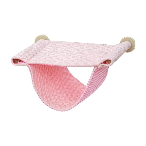 Dickly Kleintier Hängematte, Haus für Hamster Und Frettchen, Spielplatz für Meerschweinchen, Rosa von Dickly