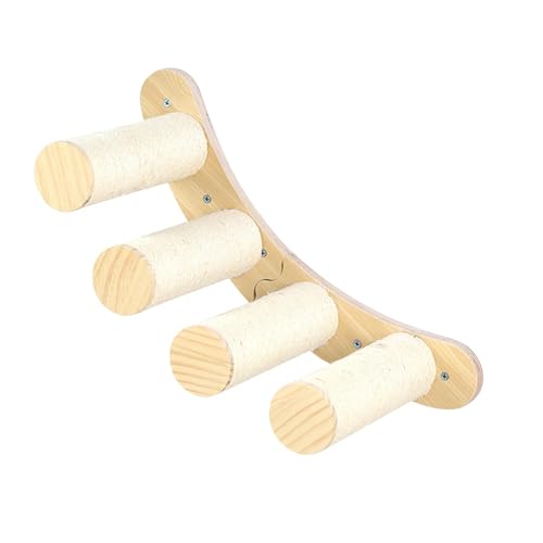 Dickly Kletterregal für Katzen, Kletterregal, Haustiermöbel, DIY-Spielplatz, an der montiertes Klettertreppen-Kratzbrett für Kätzchen, Kletter-Ruhe Dickly Kletterregal für Katzen, Kletterregal, Haustiermöbel, DIY-Spielplatz, an der montiertes Klettertreppen-Kratzbrett für Kätzchen, Kletter-Ruhe von Dickly