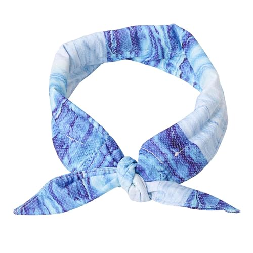 Dickly Kühlendes Bandana für Hunde, Halstuch, Haustier-Kühlhalsband für Reisen im Freien, S von Dickly