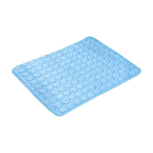 Dickly Kühlmatte für Haustiere, Sommerkissen, Möbelschutz, Spielmatte, schlafendes Hundekühlkissen, Welpen-Kätzchennest, 62cmx50cm 140g Dickly Kühlmatte für Haustiere, Sommerkissen, Möbelschutz, Spielmatte, schlafendes Hundekühlkissen, Welpen-Kätzchennest, 62cmx50cm 140g von Dickly