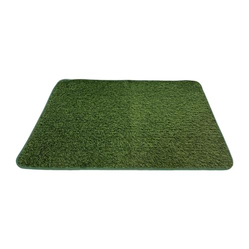 Dickly Künstliches Hundegras-PIPI-Pad, Kunstgras, Ersatz-Rasen, Töpfchenmatte, Training für unterwegs, 46cm X 71cm von Dickly