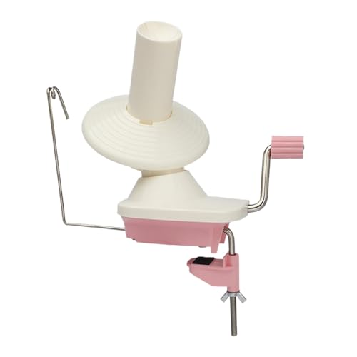 Dickly Manueller Wollwickler, praktisch, kompakt, geräuscharm, Wollwickler mit Handkurbel, Wollschnurknäuelhalter zum Häkeln von Fasern Dickly Manueller Wollwickler, praktisch, kompakt, geräuscharm, Wollwickler mit Handkurbel, Wollschnurknäuelhalter zum Häkeln von Fasern von Dickly