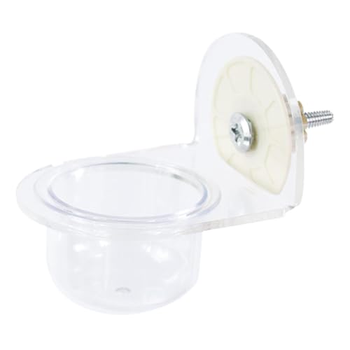 Dickly Papagei Feeder Fütterung Schüssel Acryl Wasser Trinker Fütterung Station für Pet Papagei Sittich Dickly Papagei Feeder Fütterung Schüssel Acryl Wasser Trinker Fütterung Station für Pet Papagei Sittich von Dickly