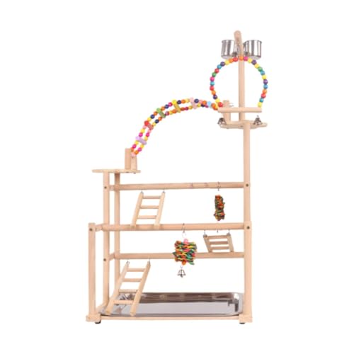 Dickly Papagei Spielplatz Holz Barsch Stehen Laufstall Haustier Vogel Playstand für Kleine Vögel Conures Dickly Papagei Spielplatz Holz Barsch Stehen Laufstall Haustier Vogel Playstand für Kleine Vögel Conures von Dickly
