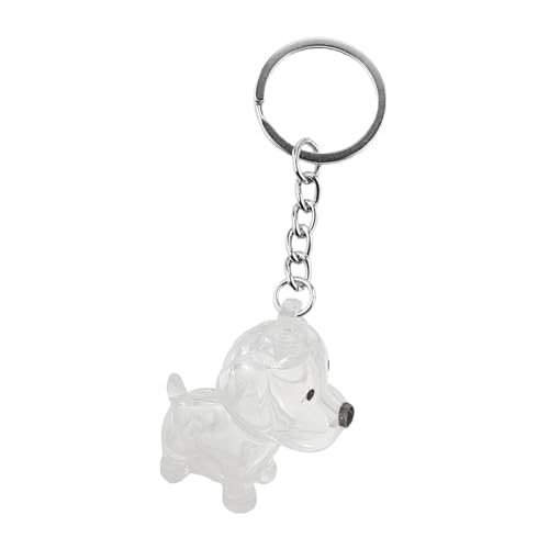 Dickly Schlüsselanhänger in Hundeform, Tierhaarsammler, Schlüsselanhänger, Autoschlüsselanhänger, Geschenk zum Verlust eines Haustiers, Landhund Dickly Schlüsselanhänger in Hundeform, Tierhaarsammler, Schlüsselanhänger, Autoschlüsselanhänger, Geschenk zum Verlust eines Haustiers, Landhund von Dickly