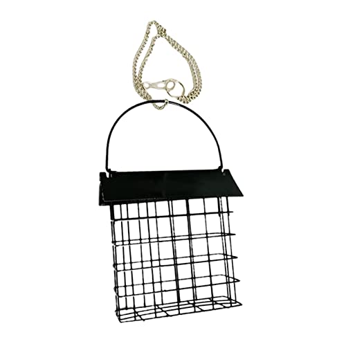 Dickly Suet Feeder Hanging Feeder für Pet Chicken Chicken Coop Toy Treat Feeding Tool Metall für Gemüse Kohl Salat Outdoor Garden Decoration von Dickly