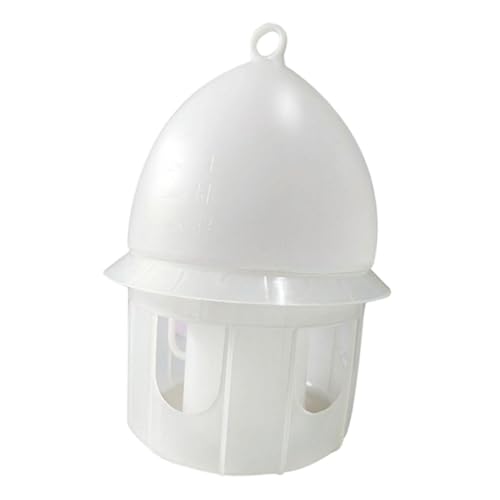 Dickly Taubenwasser-Feeder, Trinker, Trinkstation, Haustier-Wasserspender für Tauben, Enten, Wachteln, Papageien, 6l von Dickly