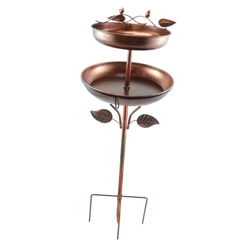 Dickly Vogelbad aus, Futternapf, Gartenzubehör, freistehendes Vogelbad für die Terrasse im Freien, Höhe 123cm Dickly Vogelbad aus, Futternapf, Gartenzubehör, freistehendes Vogelbad für die Terrasse im Freien, Höhe 123cm von Dickly