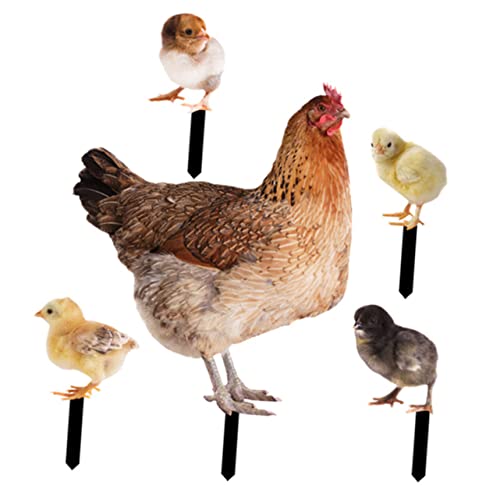 Didiseaon 1 Satz Hoftierpfähle Zeichen Für Gartenhuhn Rasen Hühnerhöfe Kunst Dekorativ Hühnerpfahl Zubehör Für Hühnerställe Einsätze Hofdekoration Gartendekoration Hof Einfügen Acryl Didiseaon 1 Satz Hoftierpfähle Zeichen Für Gartenhuhn Rasen Hühnerhöfe Kunst Dekorativ Hühnerpfahl Zubehör Für Hühnerställe Einsätze Hofdekoration Gartendekoration Hof Einfügen Acryl von Didiseaon