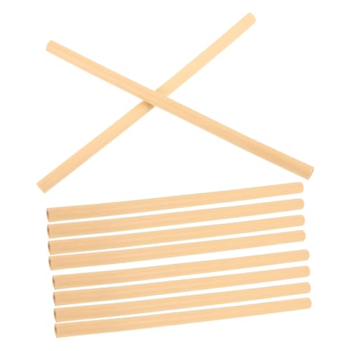 Didiseaon 10 Stück Natürliche Schilfrohr bienenröhren Langlebige Ersatz nistrohre für DIY Bienenhäuser Gartenbestäubung Umweltfreundlich Bienensicher von Didiseaon