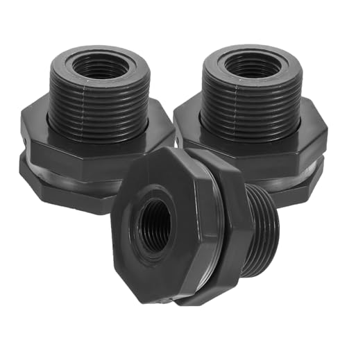 Didiseaon 3 Stück Aquarium Adapter Kunststoff Wasserrohrverbinder für Aquarien Fischbehälter und Multifunktionale Pool zu Installieren Optimierter Wasserfluss für Innen und Außentanks Didiseaon 3 Stück Aquarium Adapter Kunststoff Wasserrohrverbinder für Aquarien Fischbehälter und Multifunktionale Pool zu Installieren Optimierter Wasserfluss für Innen und Außentanks von Didiseaon