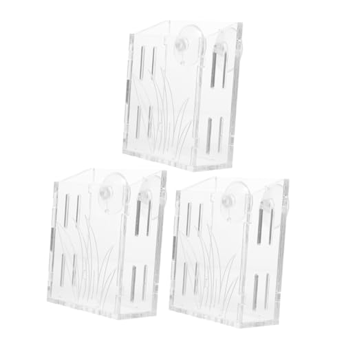 Didiseaon 3-teiliger Pflanzenhalter Für Aquarien: Hängende Pflanzbecher Für Aquarien Mit Saugnapf-Design – Transparente Wasserpflanzentöpfe Zur Dekoration Von Aquarien Didiseaon 3-teiliger Pflanzenhalter Für Aquarien: Hängende Pflanzbecher Für Aquarien Mit Saugnapf-Design – Transparente Wasserpflanzentöpfe Zur Dekoration Von Aquarien von Didiseaon