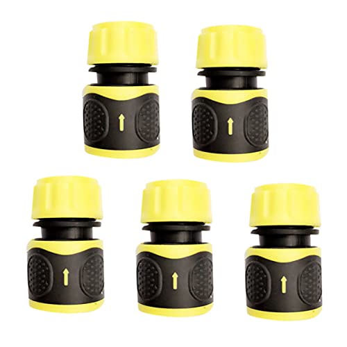 Didiseaon 5 Stück Teiliges Wasserrohranschlüsse für Sprühdüsen Adapter mit Hervorragender Dichtleistung für Gartenschläuche und Außenwasserhähne Didiseaon 5 Stück Teiliges Wasserrohranschlüsse für Sprühdüsen Adapter mit Hervorragender Dichtleistung für Gartenschläuche und Außenwasserhähne von Didiseaon