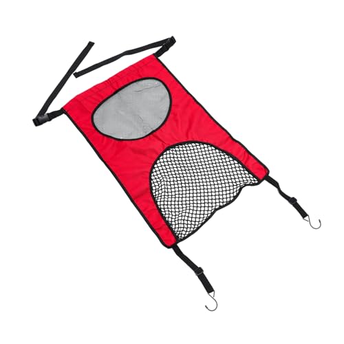 Didiseaon Auto Rücksitz Schutznetz für Haustiere Verstellbares Nylon Mesh Einfache Befestigung Werkzeugfrei Sichert Hunde Sicher im Fond Behindert Keine Lüftung als Pet Barrier Net für Auto von Didiseaon