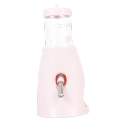 Didiseaon Delikate Hamster Trinkflasche Vertikal mit Auslaufschutz für Chinchillas und Kleine Haustiere Transparent Praktische Wasserspender für Kaninchen Meerschweinchen und Nager Einfach von Didiseaon