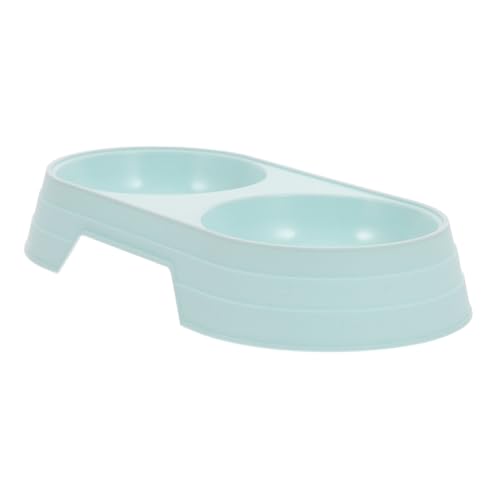 Didiseaon Doppelter Futternapf für Katzen Praktische Futter und Wasserschale rutschfest Reinigen für Haushalte mit Mehreren Haustieren Stilvolles Design Didiseaon Doppelter Futternapf für Katzen Praktische Futter und Wasserschale rutschfest Reinigen für Haushalte mit Mehreren Haustieren Stilvolles Design von Didiseaon