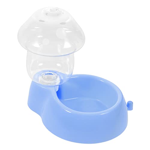 Didiseaon Futterautomat Größe Katzenwasserflasche Wasserspender Für Hunde Container Automatischer Katzenspender Fütterung Füttern Automatischer Wasserspender Für Katzen Haustiere Sky-Blue Pp von Didiseaon