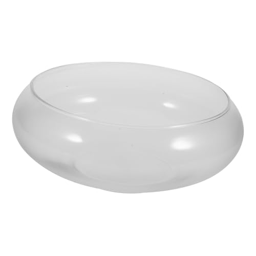 Didiseaon Glasfischschale Klein Vielseitig als Desktop Aquarium und Hydroponischer Blumentopf Klarer Runder Glasbehälter für Goldfisch Garnelen Pflanzen und Dekoration Stabile Qualität für Didiseaon Glasfischschale Klein Vielseitig als Desktop Aquarium und Hydroponischer Blumentopf Klarer Runder Glasbehälter für Goldfisch Garnelen Pflanzen und Dekoration Stabile Qualität für von Didiseaon