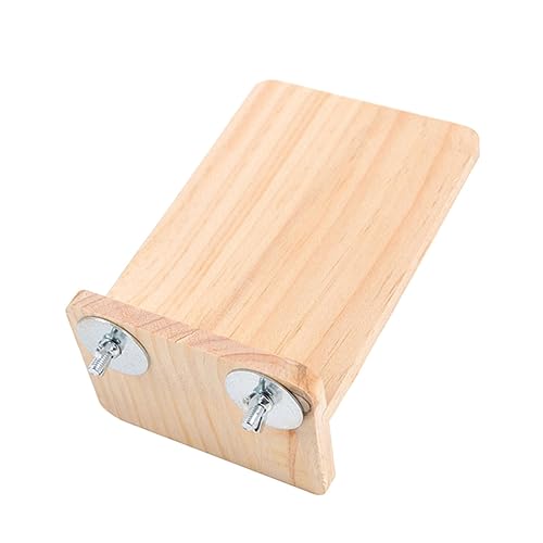 Didiseaon Hamster Squirrel Holzplattform für Chinchilla Meerschweinchen und Kleine Haustiere Sicheres für Hamster Einfach zu Befestigen aus Natürlichen Materialien Verletzungsfrei Didiseaon Hamster Squirrel Holzplattform für Chinchilla Meerschweinchen und Kleine Haustiere Sicheres für Hamster Einfach zu Befestigen aus Natürlichen Materialien Verletzungsfrei von Didiseaon