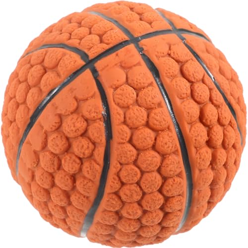 Didiseaon Hundespielzeugball Kauball Für Hunde Lustiges Quietschspielzeug Für Welpen Welpenball, Quietschendes Spielzeug Badespielzeug Für Kinder Welpenbälle Gummi Kleiner Hund von Didiseaon