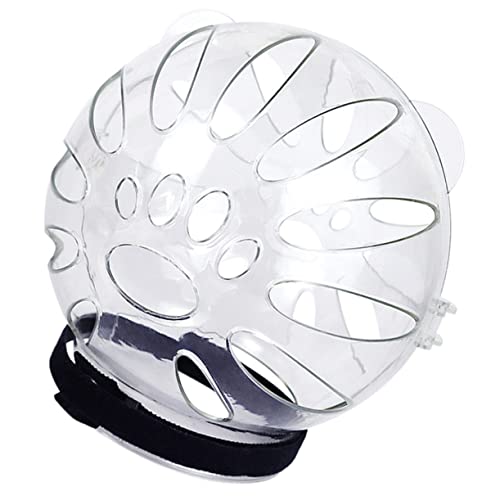 Didiseaon Katzenhaube Katzenhelm weich Kapuze für Katzen Helm für Katze katzenmützen Katzen Hut Kätzchenhelm Verhindern Sie, DASS Katzen in den Helm beißen Abs Transparent von Didiseaon