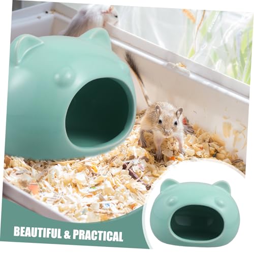 Didiseaon Keramik Hamster Versteck Haus Kleintier Rückzugsort Leicht Tragbar Cartoonform Kleintierbedarf für Hamster und Wüstenrennmäuse Geeignet Didiseaon Keramik Hamster Versteck Haus Kleintier Rückzugsort Leicht Tragbar Cartoonform Kleintierbedarf für Hamster und Wüstenrennmäuse Geeignet von Didiseaon