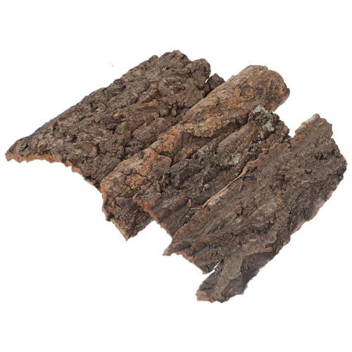 Didiseaon Reptilienrinde Dekor Holz, natürliche Rindenkork versteckt für Terrarium, Eidechse, Geckos, Schildkröte (8 cm bis 14 cm, zufällige Form) von Didiseaon