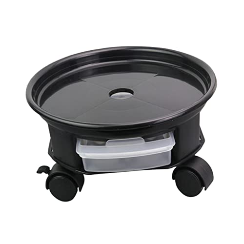 Didiseaon Runder Blumentopfuntersetzer mit Abnehmbarem Universalboden und Stauraumschublade für Pflanzen für Innen und Außenbereich Didiseaon Runder Blumentopfuntersetzer mit Abnehmbarem Universalboden und Stauraumschublade für Pflanzen für Innen und Außenbereich von Didiseaon