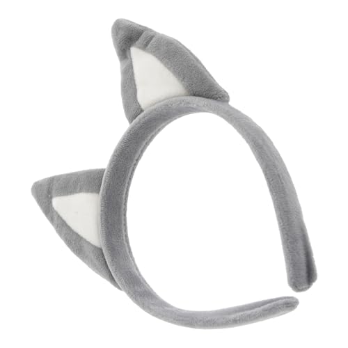 Didiseaon Stirnband Mit Welpenohren Hundeohren Stirnband Erwachsene Hundebänder Für Große Hunde Party Hundezubehör-kostüm Zubehör Für Hundekostüme Weißes Hund Ohrstirnband Cosplay Blau Stoff von Didiseaon