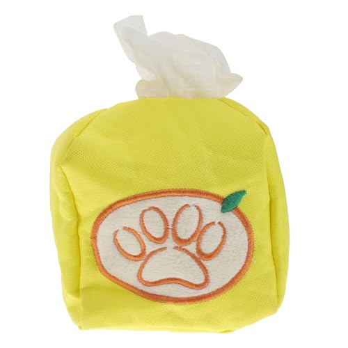 Didiseaon Zieh Tissue Haustier Zieh Tissue Hund Langsames Fressen Hunde Anreicherungs Schnüffelspielzeug Interaktiv Anregende Kauer Haustierspielzeug Kleines Hundespielzeug von Didiseaon