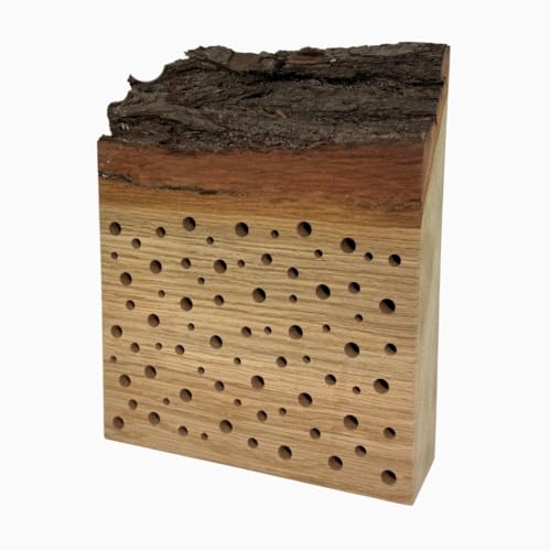 Wildbienenhotel Nistblock – Baumkante, Nisthilfe, Insektenhotel Wildbienenhotel Nistblock – Baumkante, Nisthilfe, Insektenhotel von Die Gartenbeet-Kiste