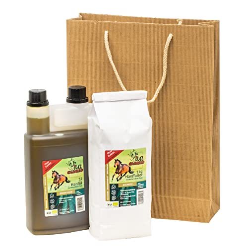 Die Ölfreunde Pferdeset Bio Pferdeliebling | 1kg Bio Hanffutter Viva Caballo |1l Bio Hanföl Viva Caballo | Bio Pferdeset aus Deutscher Landwirtschaft | Bio Pferdefutter Die Ölfreunde Pferdeset Bio Pferdeliebling | 1kg Bio Hanffutter Viva Caballo |1l Bio Hanföl Viva Caballo | Bio Pferdeset aus Deutscher Landwirtschaft | Bio Pferdefutter von Die Ölfreunde