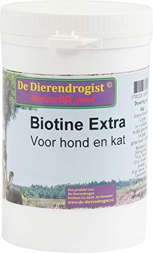 Dierendrogist 200 GR biotine poeder+kruiden voor Hond en Kat von Dierendrogist