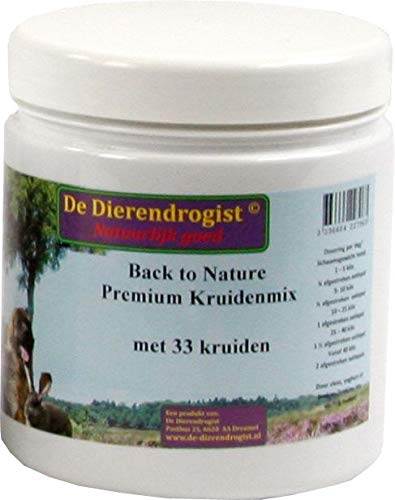 Dierendrogist 450 gr Back to Nature Premium kruidenmix met 33 kruiden von Dierendrogist