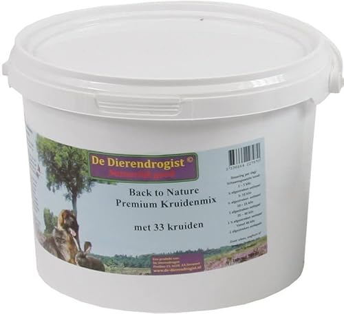 Dierendrogist 900 gr Back to Nature Premium kruidenmix met 33 kruiden von Dierendrogist