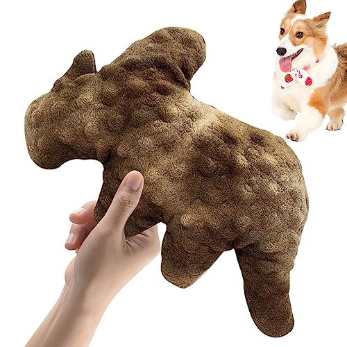 Dificato Dino Pet Plush Toy - Pet Cat Dog Supplies Plushie Toy - Breathable Interactive Toy Chew Toys Dog Companion for Medium Small Puppy Cats Pets Dogs von Dificato