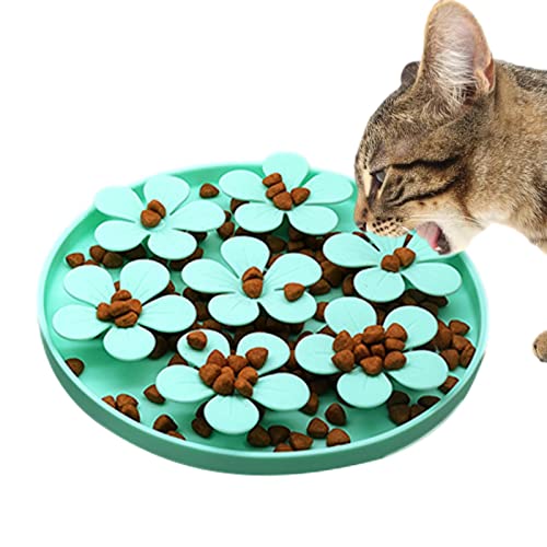 Dificato Katzen-Leckmatte für langsames Fressen, Leckmatten für Hunde und Katzen, zur Reduzierung von Langeweile, perfekt für Lebensmittel, Leckerlis, Joghurt oder Erdnussbutter Lustige Alternative zu von Dificato