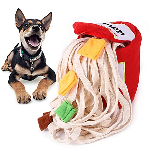Dificato Kauspielzeug für Hunde – Schnüffelball für Hunde – weiches kurzes, interaktives Plüschspielzeug, spülmaschinenfest, bissfest, Schnüffelball für mehr Intimität, Welpen, Haustiertraining von Dificato