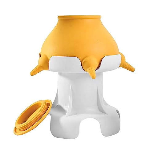 Welpenfutterautomat Milchschüssel, Milchersatz Welpenflaschen Feeder, Pet Milk Feeding Bowl für Mehrere Welpen, Kätzchen, Kleine Hunde Katzen Dificato von Dificato