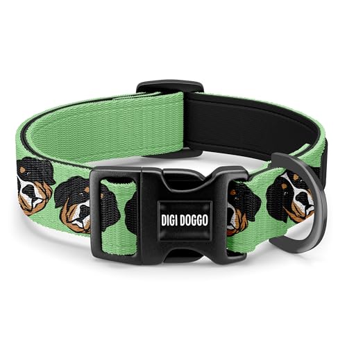 Berner Sennenhundehalsband/personalisierbares Haustier-Portraithalsband/Hundeschnallenhalsband/Geschenk/Sublimations-Hundehalsband/Hunde-Druckhalsband Berner Sennenhundehalsband/personalisierbares Haustier-Portraithalsband/Hundeschnallenhalsband/Geschenk/Sublimations-Hundehalsband/Hunde-Druckhalsband von Digi Doggo