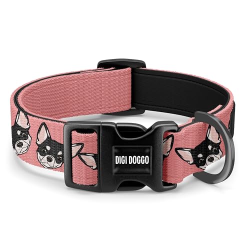 Chihuahua-Halsband, Sublimationsdruck, personalisierbar, niedliches Chihuahua-Geschenk, personalisierbar, für kleine Hunderassen, Designer-Haustierhalsband Chihuahua-Halsband, Sublimationsdruck, personalisierbar, niedliches Chihuahua-Geschenk, personalisierbar, für kleine Hunderassen, Designer-Haustierhalsband von Digi Doggo