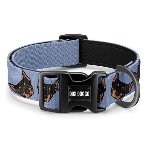 Dobermann-Halsband/Sublimations-Hunde-Halsband/personalisierbares Dobermann-Pinscher-Geschenk/individuelles Haustierhalsband/Hundehalsband/Schnalle, Hundehalszubehör Dobermann-Halsband/Sublimations-Hunde-Halsband/personalisierbares Dobermann-Pinscher-Geschenk/individuelles Haustierhalsband/Hundehalsband/Schnalle, Hundehalszubehör von Digi Doggo