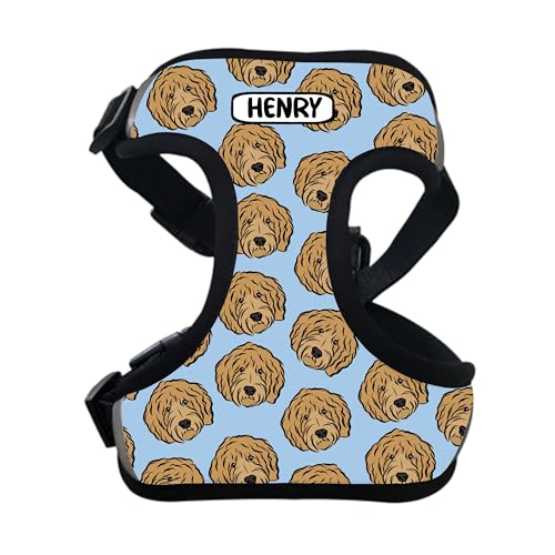 Goldendoodle Hundegeschirr, personalisierbar, Brustgurt für Haustierbesitzer, Spazierengehen, Goldendoodle, Hund, Mutter, niedliche Geschenkidee Goldendoodle Hundegeschirr, personalisierbar, Brustgurt für Haustierbesitzer, Spazierengehen, Goldendoodle, Hund, Mutter, niedliche Geschenkidee von Digi Doggo