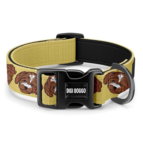 Maltipoo Hundehalsband/Personalisierbares kleines Hundegesichtsmuster-Hundehalsband/Sublimations-Haustier-Halsband/Halsband für kleine Hunderasse/niedliches Maltipoo Besitzer-Geschenk Maltipoo Hundehalsband/Personalisierbares kleines Hundegesichtsmuster-Hundehalsband/Sublimations-Haustier-Halsband/Halsband für kleine Hunderasse/niedliches Maltipoo Besitzer-Geschenk von Digi Doggo