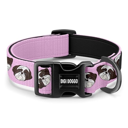 Shih Tzu Hundehalsband/Personalisierbares Shih Tzu Illustration Gesicht Muster Halsband/Sublimationsdruck Hundehalsband/Hundebesitzer individuelles Geschenk Shih Tzu Hundehalsband/Personalisierbares Shih Tzu Illustration Gesicht Muster Halsband/Sublimationsdruck Hundehalsband/Hundebesitzer individuelles Geschenk von Digi Doggo