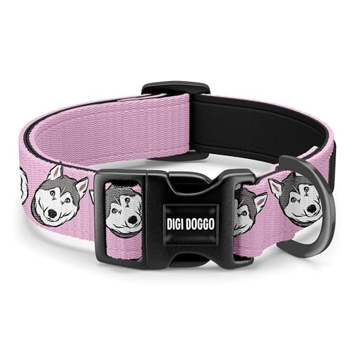 Sibirischer Husky-Halsband/personalisierbares großes Hunde-Zubehör/Sublimations-Hundehalsband/individuelles Haustierhalsband mit Namen/einzigartiges Hundehalsband, Geschenk für Husky Sibirischer Husky-Halsband/personalisierbares großes Hunde-Zubehör/Sublimations-Hundehalsband/individuelles Haustierhalsband mit Namen/einzigartiges Hundehalsband, Geschenk für Husky von Digi Doggo