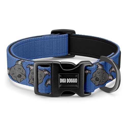 Staffordshire Bullterrier Halsband, personalisierbar, mit Namen, personalisierbar, Geschenk für Bully Rassenbesitzer Staffordshire Bullterrier Halsband, personalisierbar, mit Namen, personalisierbar, Geschenk für Bully Rassenbesitzer von Digi Doggo